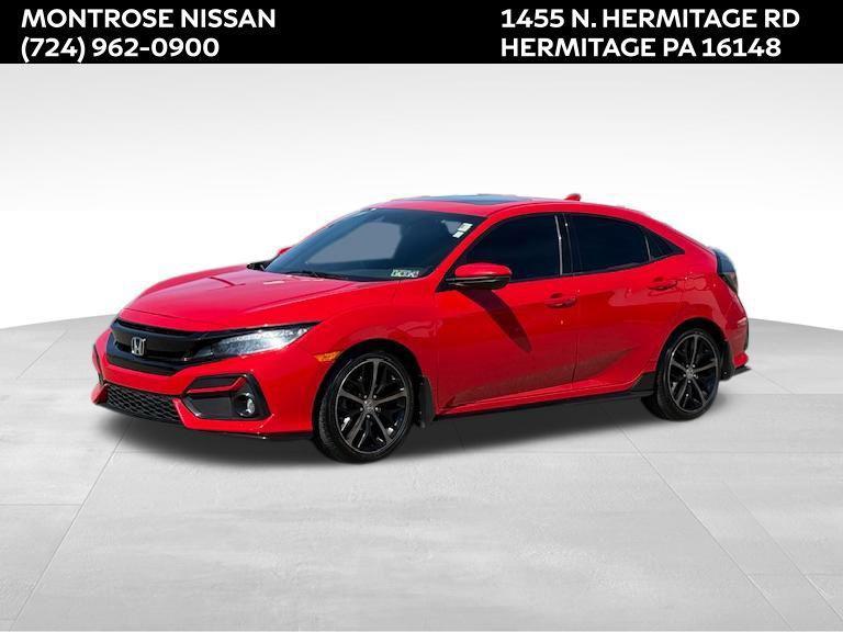 used 2021 Honda Civic car, priced at $21,594