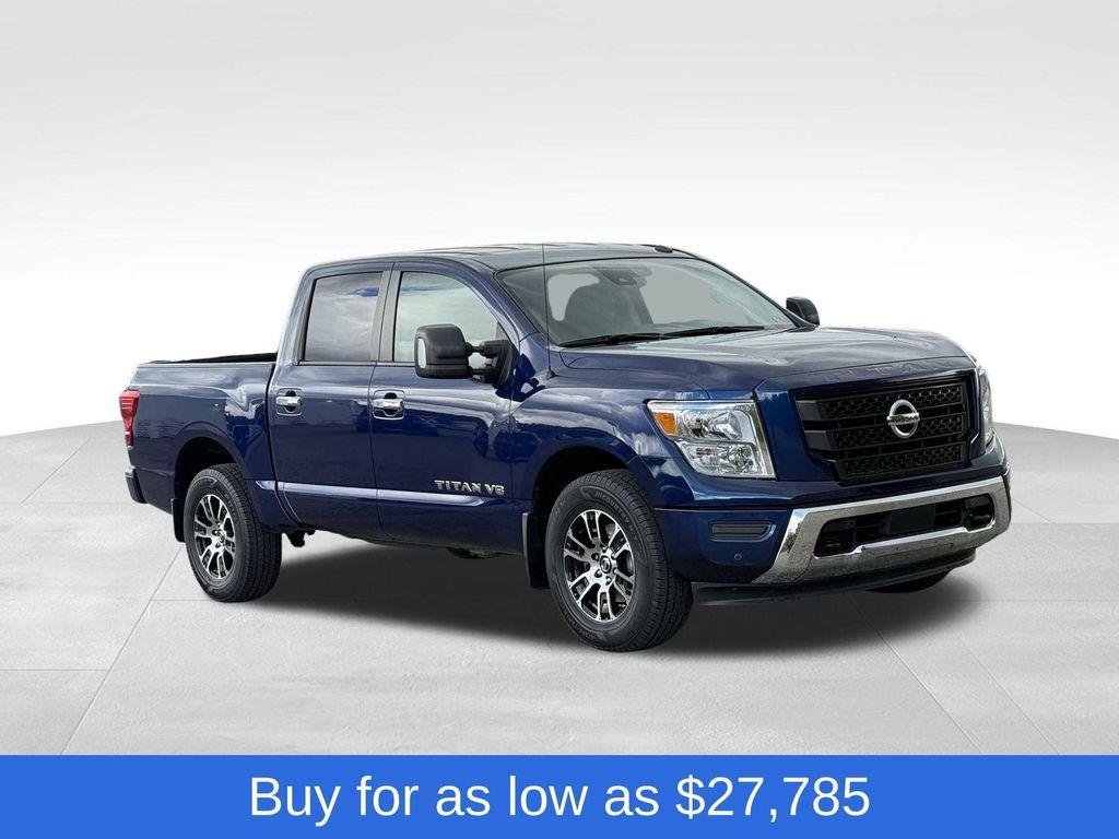 used 2020 Nissan Titan car, priced at $27,785