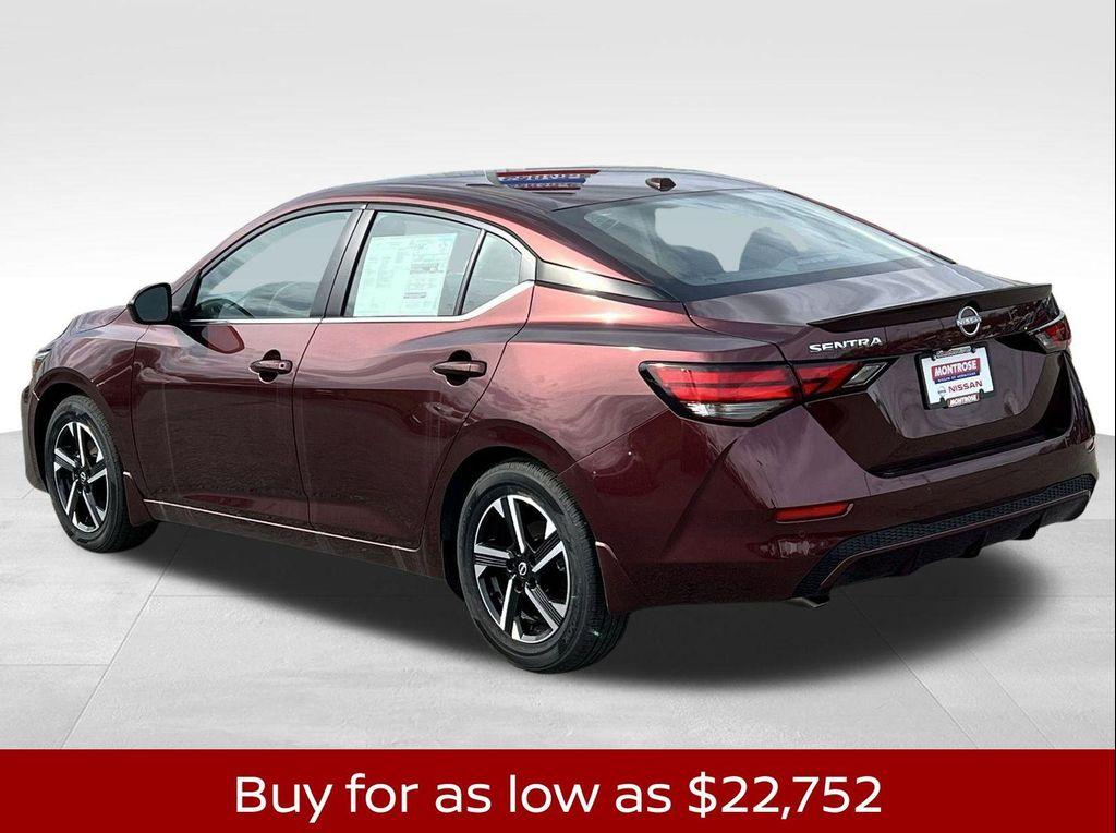 new 2025 Nissan Sentra car, priced at $22,752