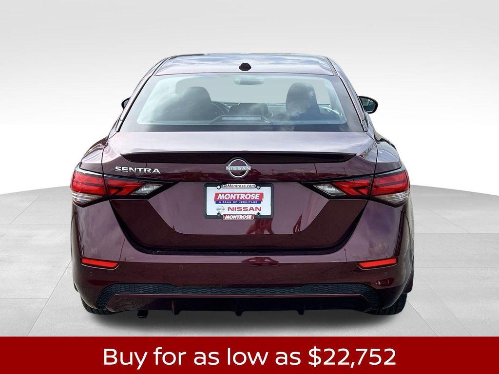 new 2025 Nissan Sentra car, priced at $22,752