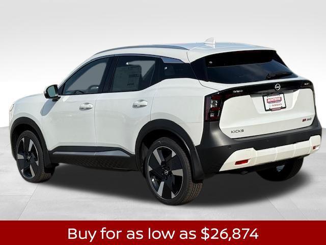 new 2025 Nissan Kicks car, priced at $26,874