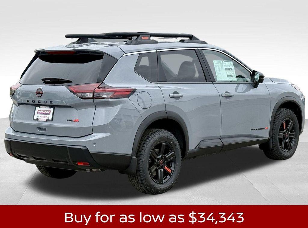 new 2026 Nissan Rogue car, priced at $34,343