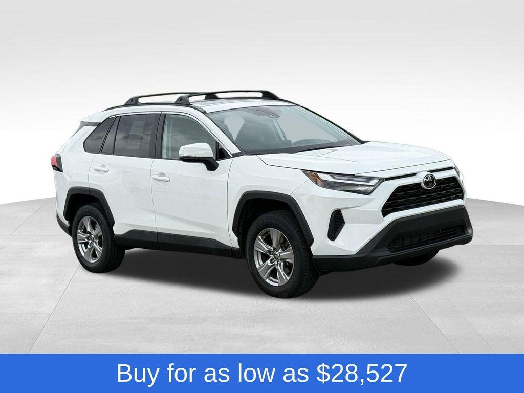 used 2022 Toyota RAV4 car, priced at $28,527