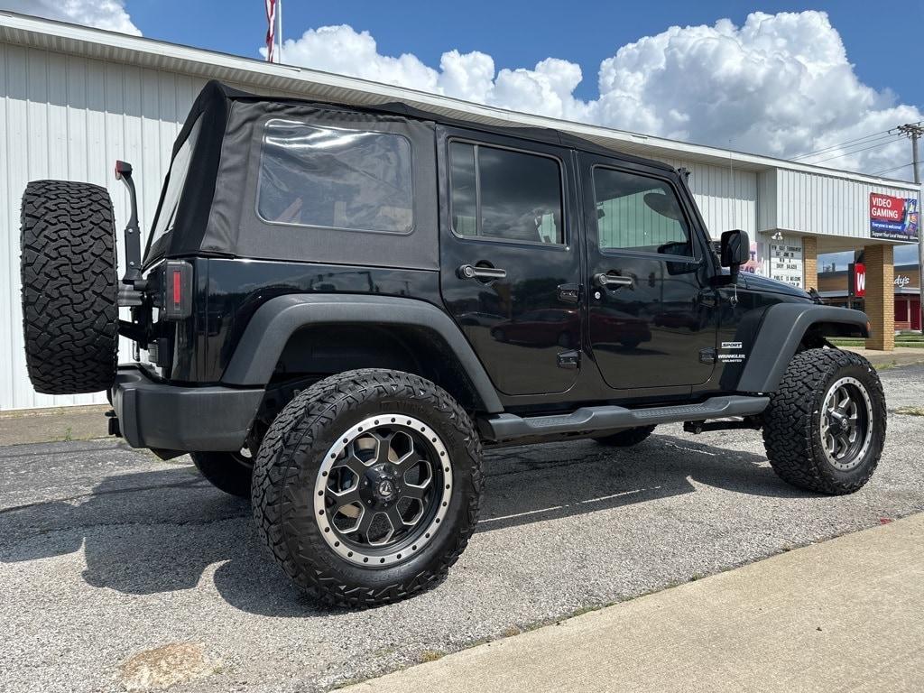 used 2017 Jeep Wrangler Unlimited car, priced at $19,981