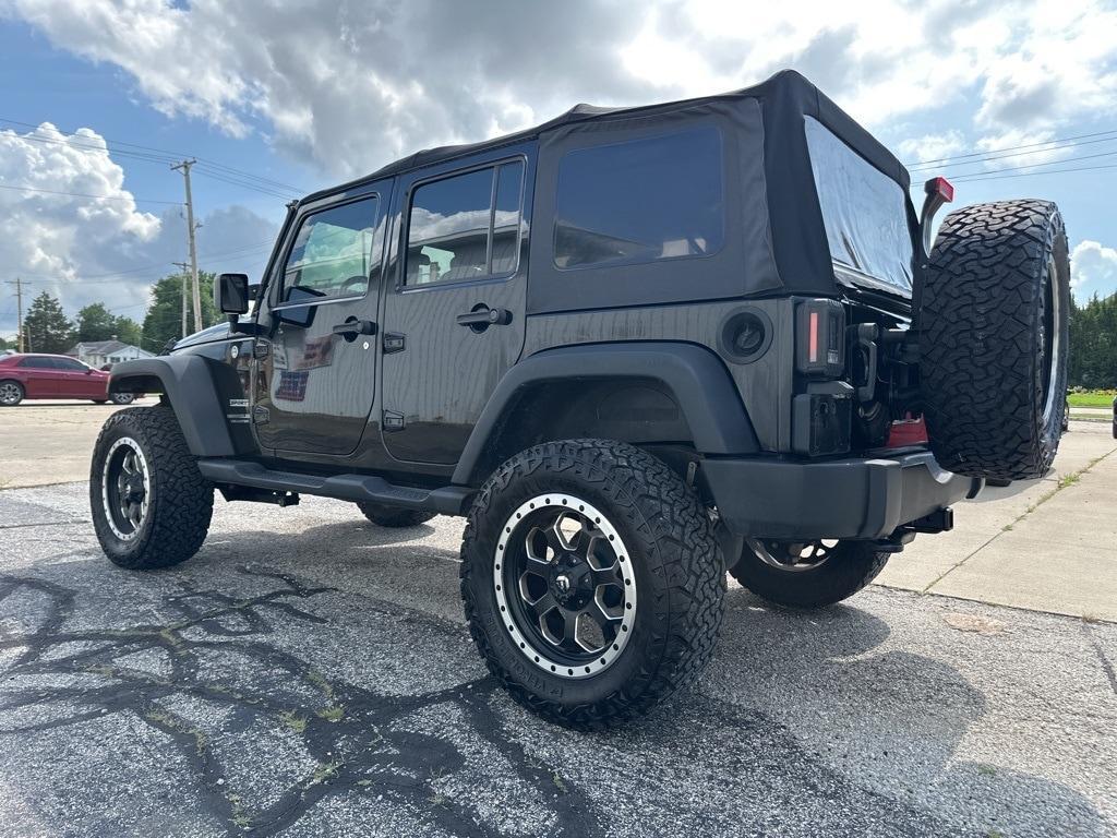 used 2017 Jeep Wrangler Unlimited car, priced at $19,981