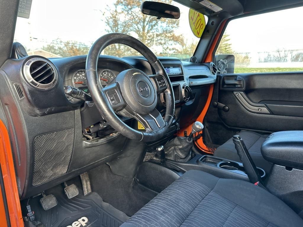 used 2012 Jeep Wrangler car, priced at $13,629