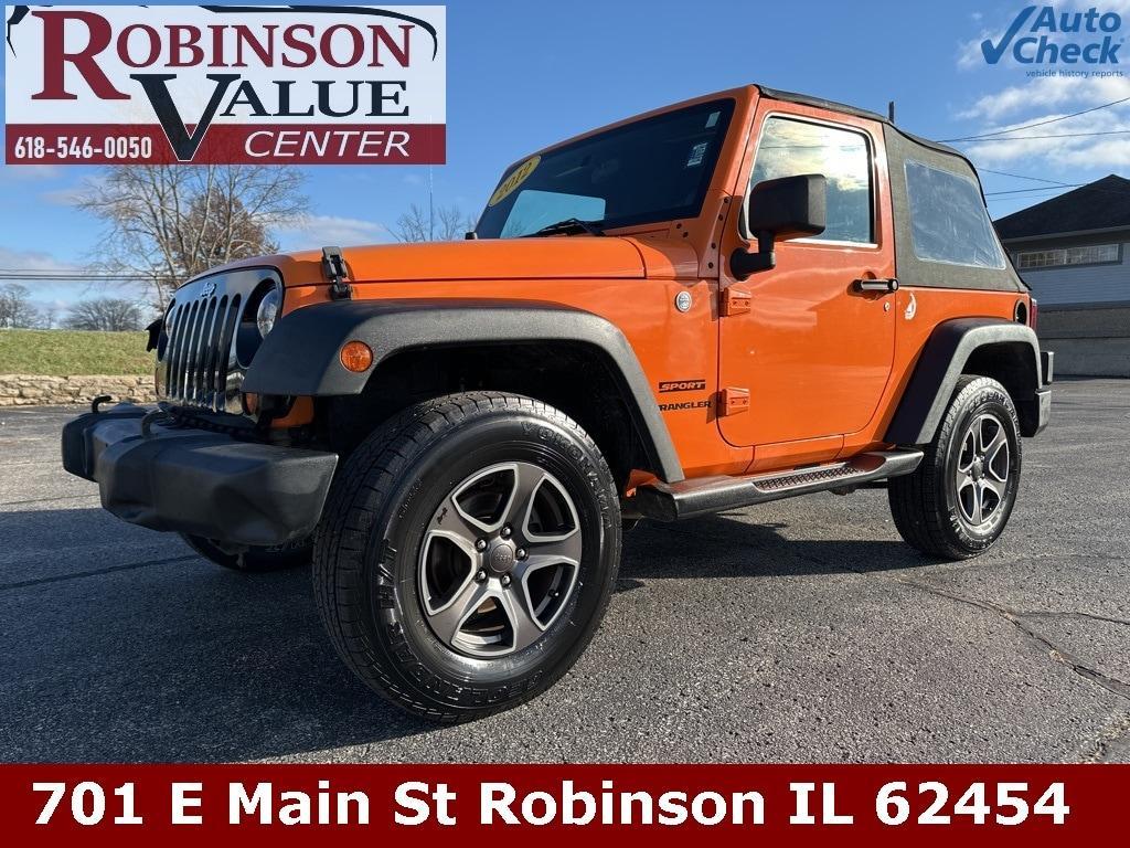 used 2012 Jeep Wrangler car, priced at $13,629