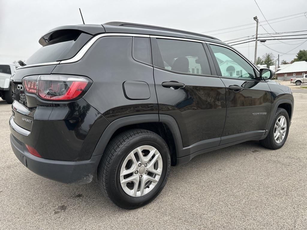 used 2021 Jeep Compass car, priced at $18,356