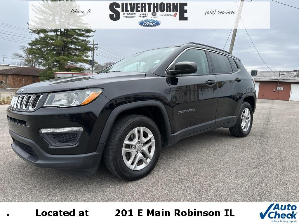 used 2021 Jeep Compass car, priced at $20,083