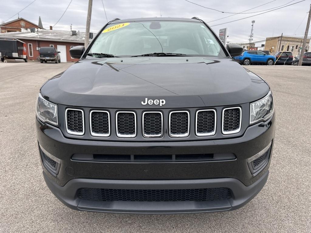 used 2021 Jeep Compass car, priced at $20,083