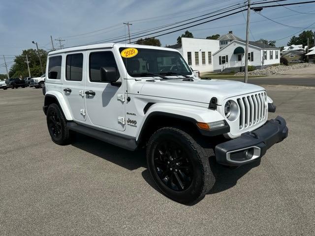 used 2020 Jeep Wrangler Unlimited car, priced at $28,388