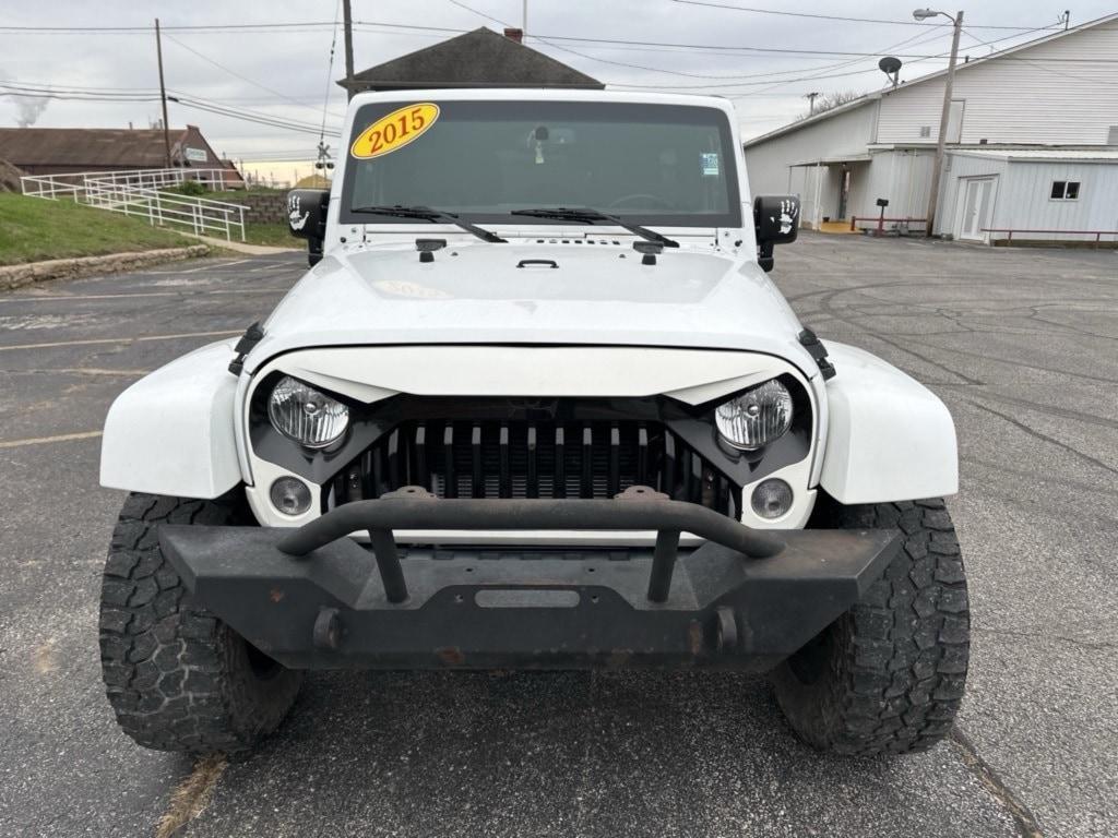 used 2015 Jeep Wrangler Unlimited car, priced at $19,243