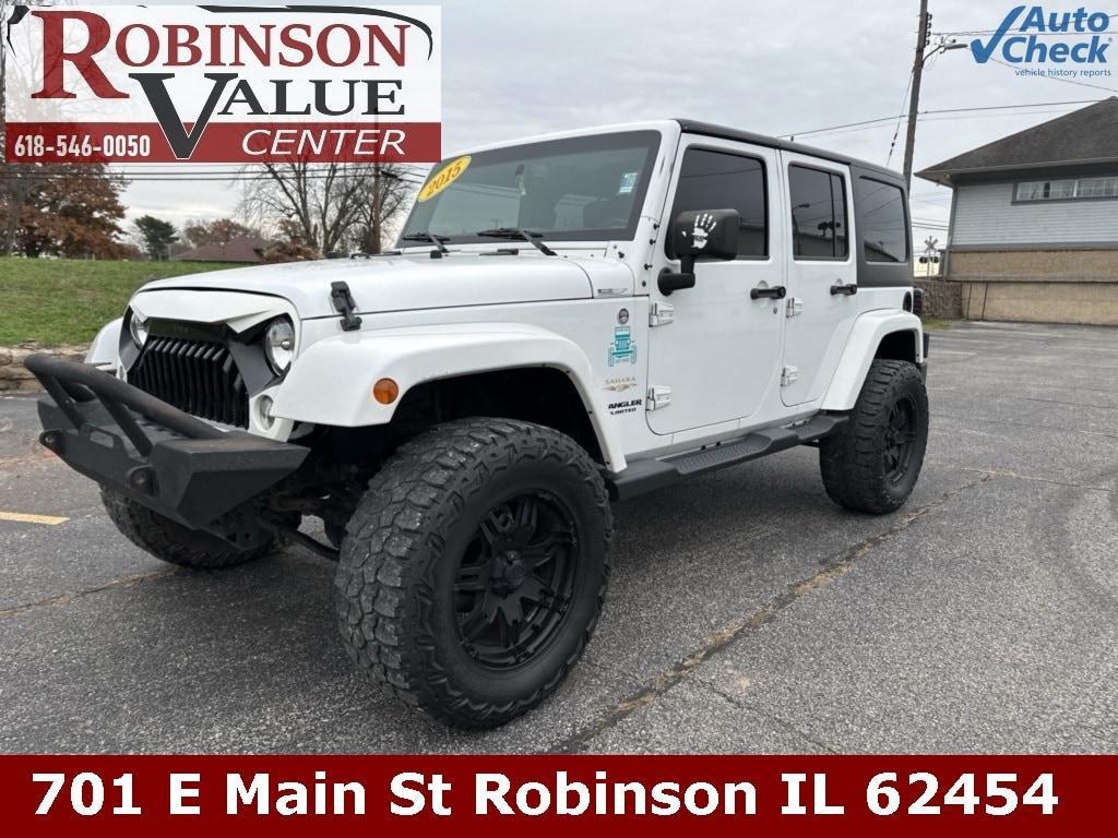 used 2015 Jeep Wrangler Unlimited car, priced at $19,243