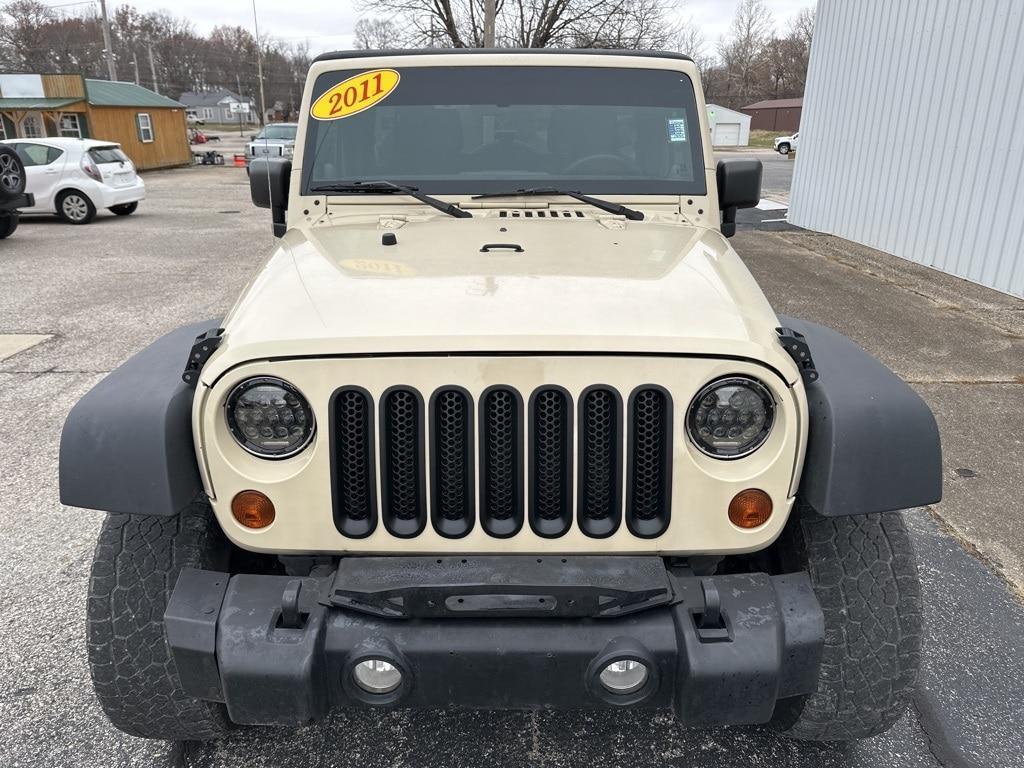 used 2011 Jeep Wrangler Unlimited car, priced at $16,036