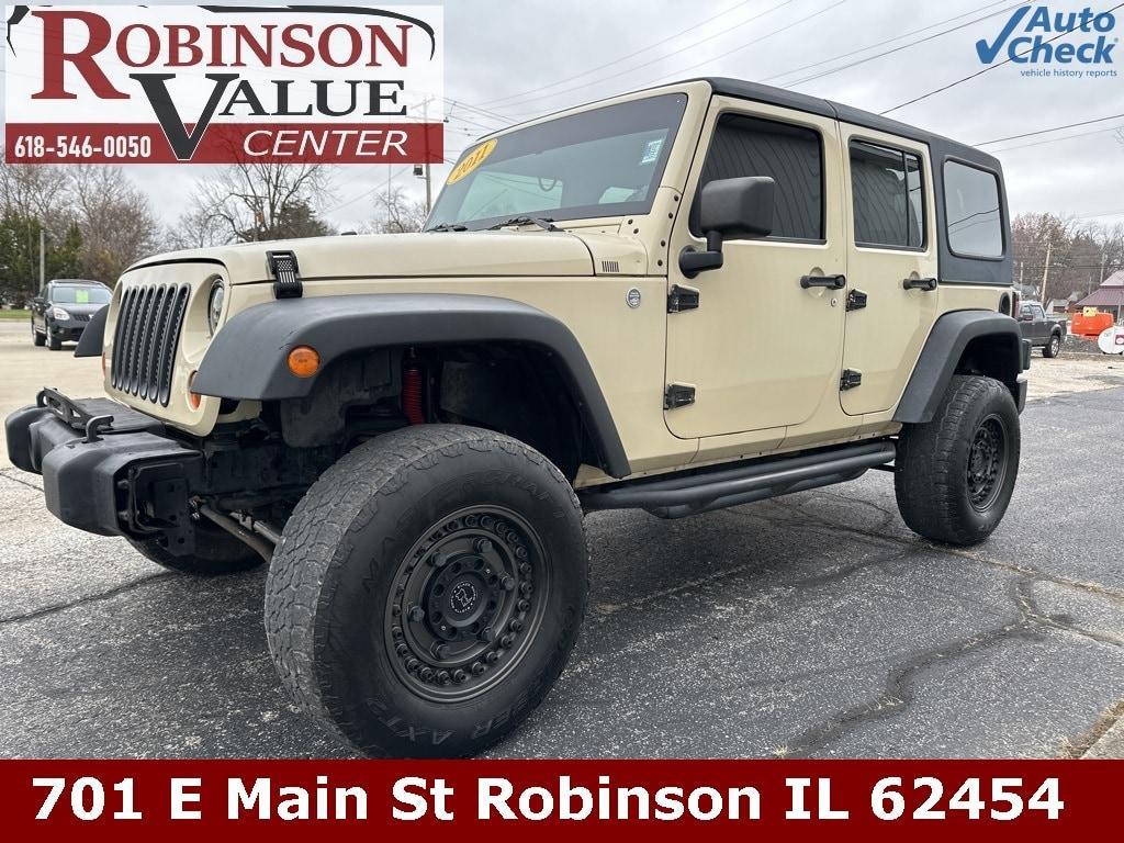 used 2011 Jeep Wrangler Unlimited car, priced at $16,036