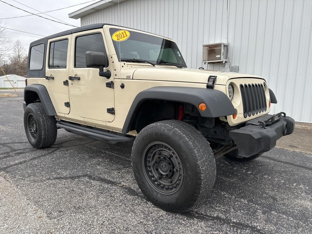 used 2011 Jeep Wrangler Unlimited car, priced at $16,036