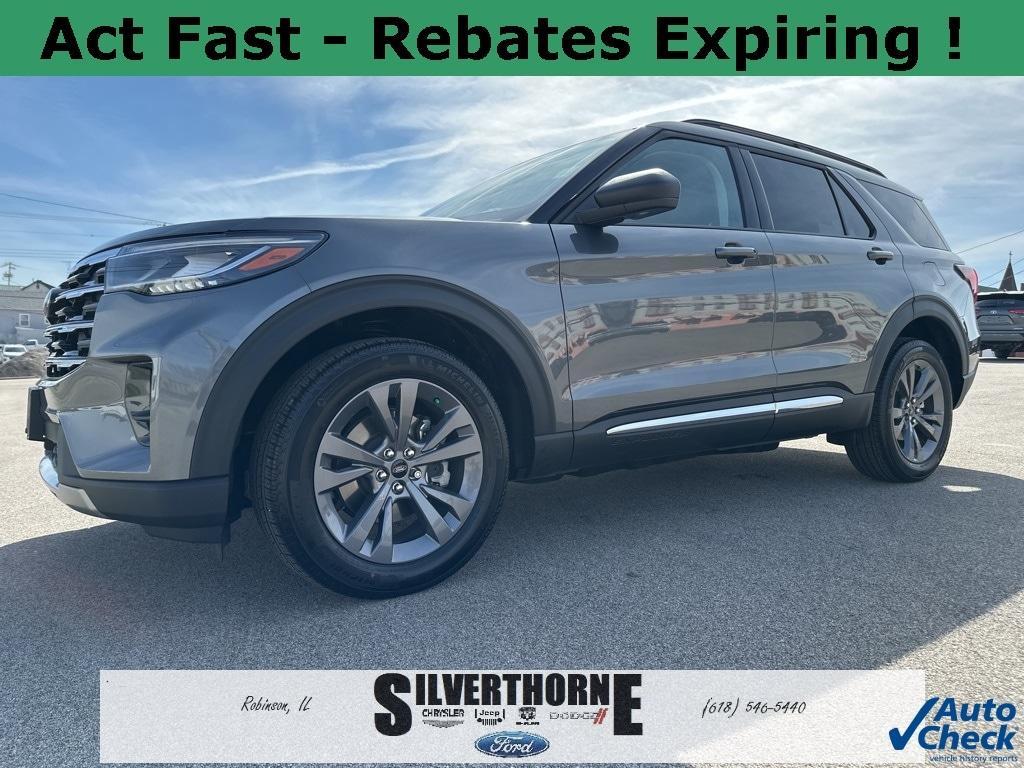 new 2025 Ford Explorer car, priced at $45,356