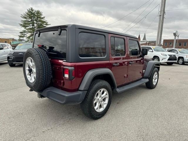 used 2021 Jeep Wrangler Unlimited car, priced at $35,640