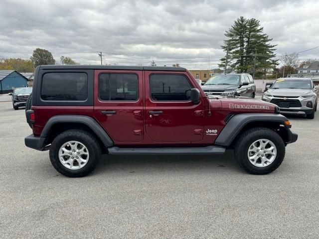 used 2021 Jeep Wrangler Unlimited car, priced at $35,640