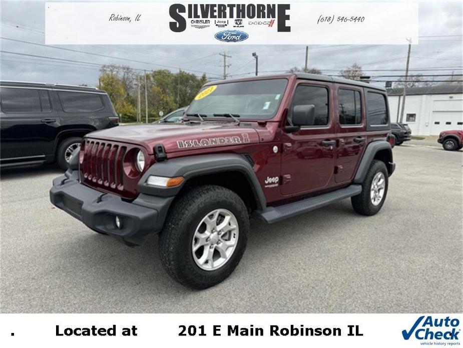 used 2021 Jeep Wrangler Unlimited car, priced at $35,640