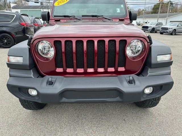 used 2021 Jeep Wrangler Unlimited car, priced at $35,640