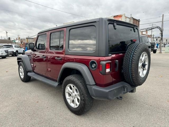 used 2021 Jeep Wrangler Unlimited car, priced at $35,640