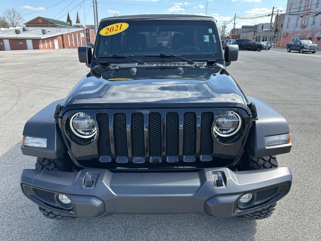 used 2021 Jeep Wrangler Unlimited car, priced at $31,194