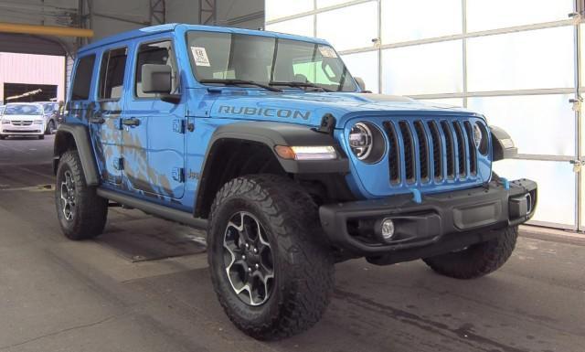 used 2022 Jeep Wrangler Unlimited 4xe car, priced at $43,790