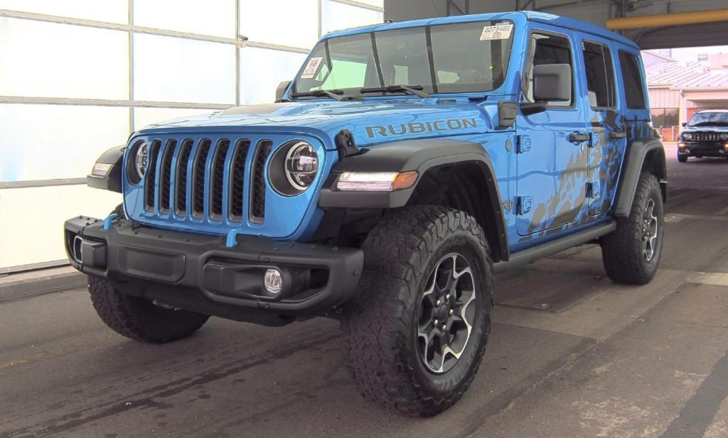 used 2022 Jeep Wrangler Unlimited 4xe car, priced at $43,790