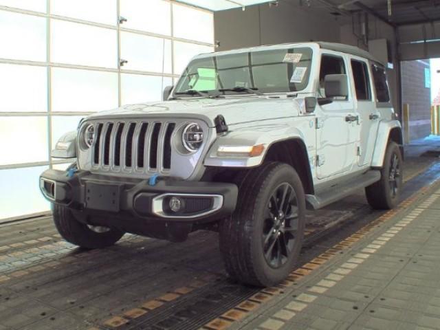 used 2022 Jeep Wrangler Unlimited 4xe car, priced at $33,849