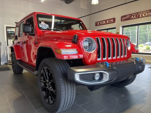 used 2022 Jeep Wrangler Unlimited 4xe car, priced at $37,988