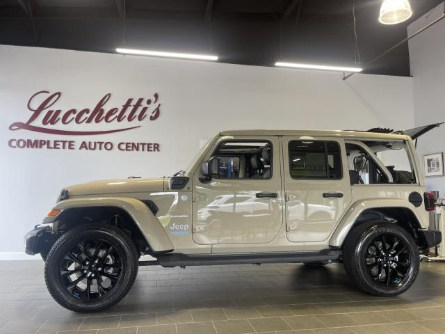 used 2022 Jeep Wrangler Unlimited 4xe car, priced at $36,977