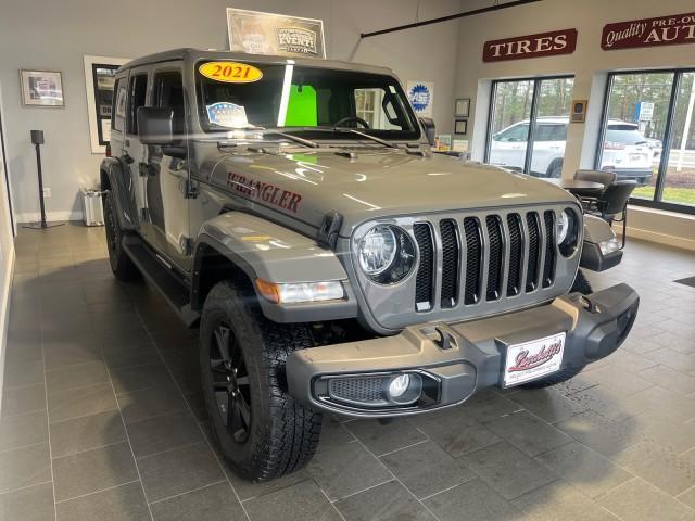 used 2021 Jeep Wrangler Unlimited car, priced at $40,988