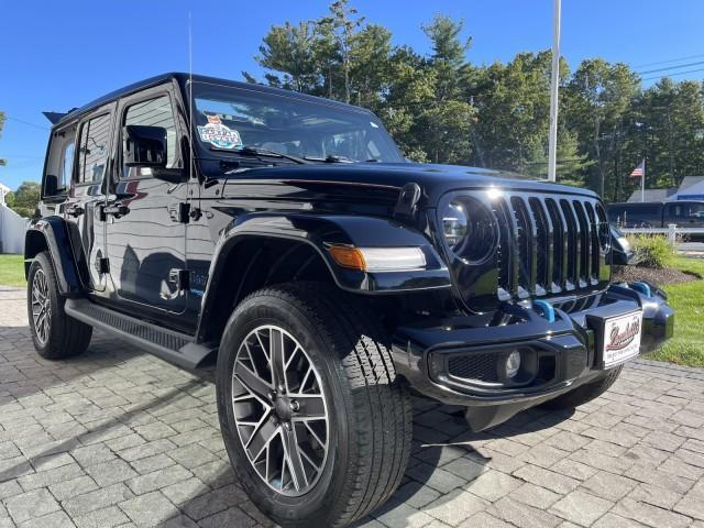 used 2022 Jeep Wrangler Unlimited 4xe car, priced at $36,879