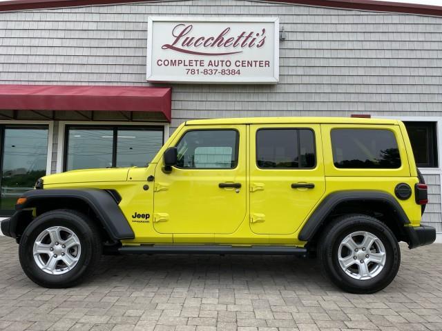 used 2022 Jeep Wrangler Unlimited car, priced at $35,585