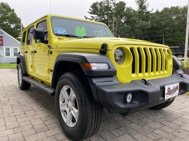 used 2022 Jeep Wrangler Unlimited car, priced at $35,585