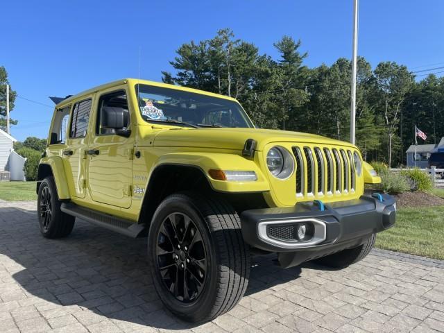 used 2022 Jeep Wrangler Unlimited 4xe car, priced at $38,790