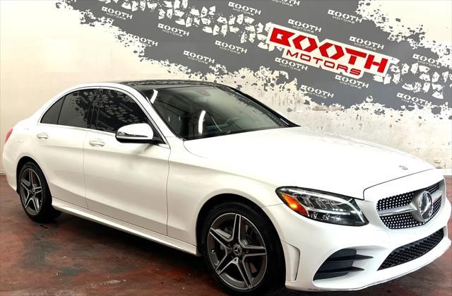 used 2021 Mercedes-Benz C-Class car, priced at $29,995