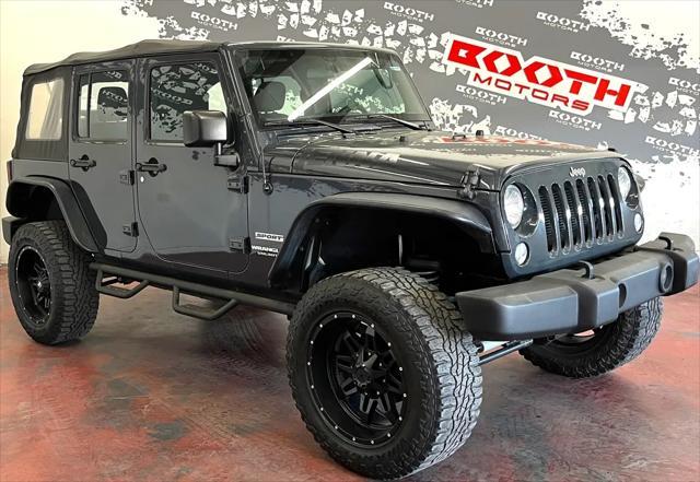 used 2017 Jeep Wrangler Unlimited car, priced at $19,995