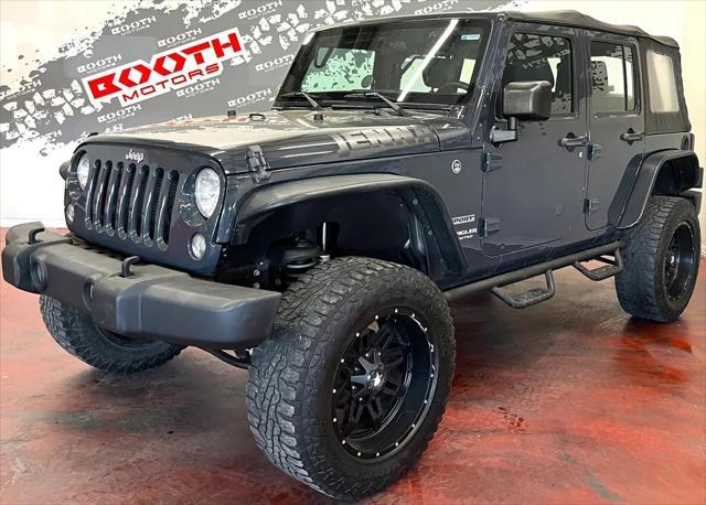 used 2017 Jeep Wrangler Unlimited car, priced at $19,995