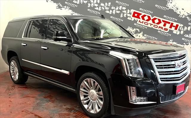 used 2017 Cadillac Escalade ESV car, priced at $29,495