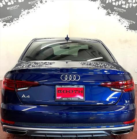 used 2019 Audi A4 car, priced at $22,495