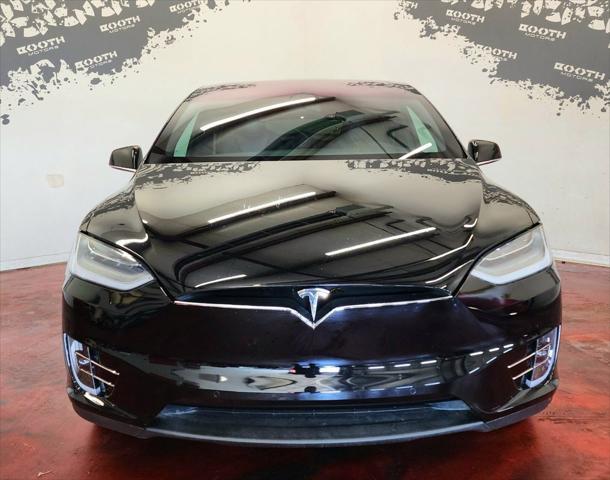 used 2020 Tesla Model X car, priced at $58,995