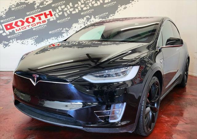 used 2020 Tesla Model X car, priced at $62,995