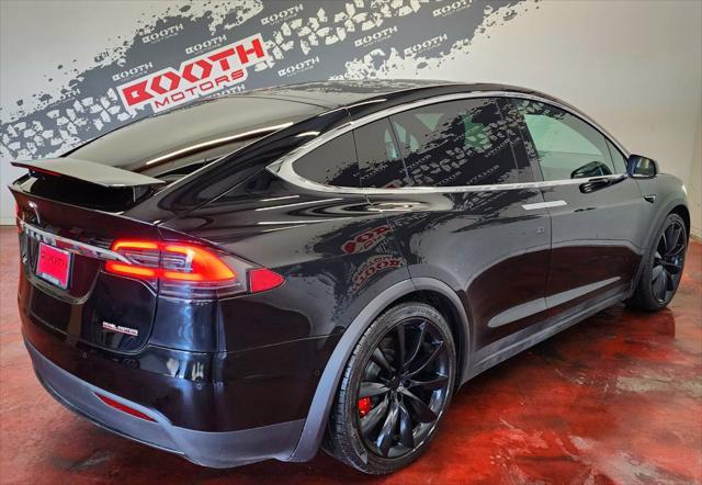 used 2020 Tesla Model X car, priced at $58,995