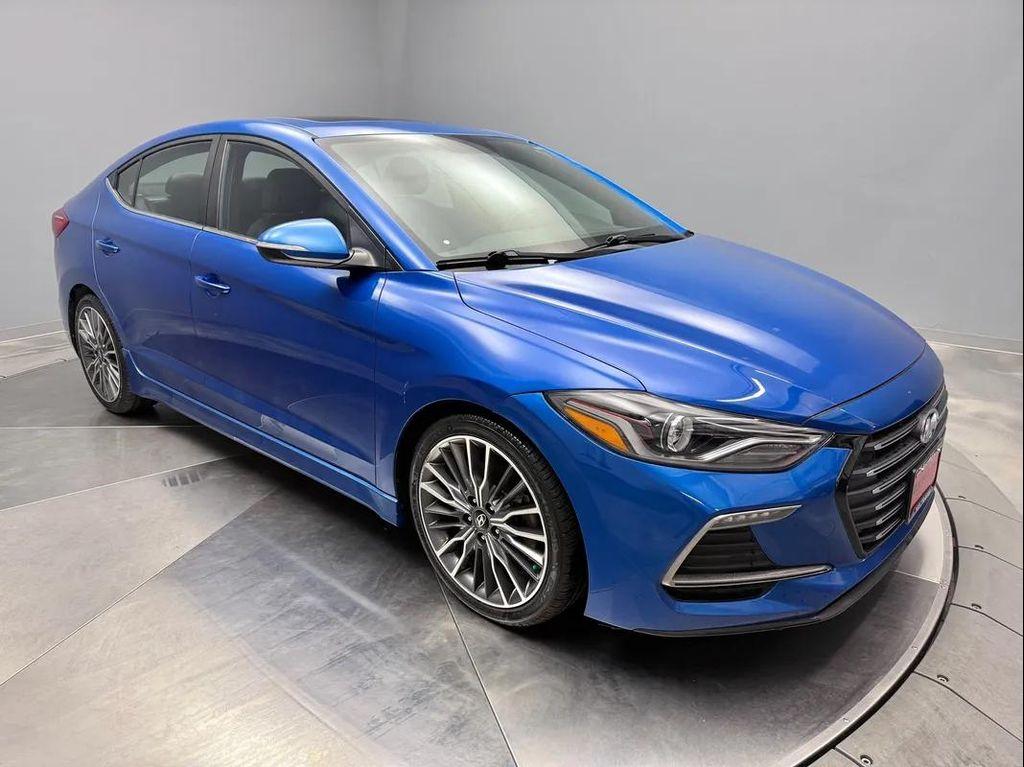 used 2018 Hyundai Elantra car, priced at $14,795