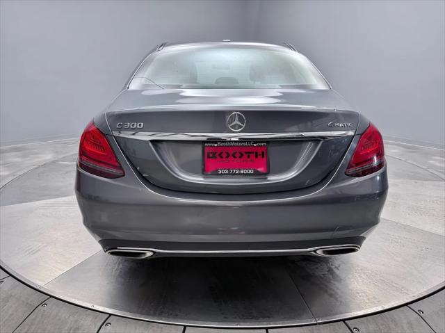 used 2019 Mercedes-Benz C-Class car, priced at $19,995