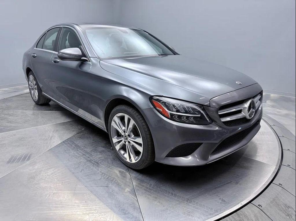 used 2019 Mercedes-Benz C-Class car, priced at $18,495