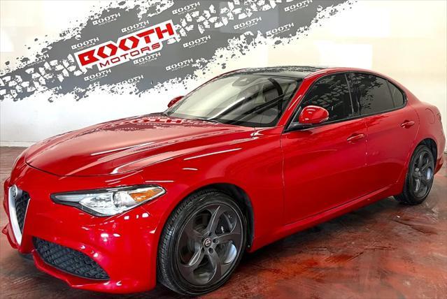 used 2018 Alfa Romeo Giulia car, priced at $18,495