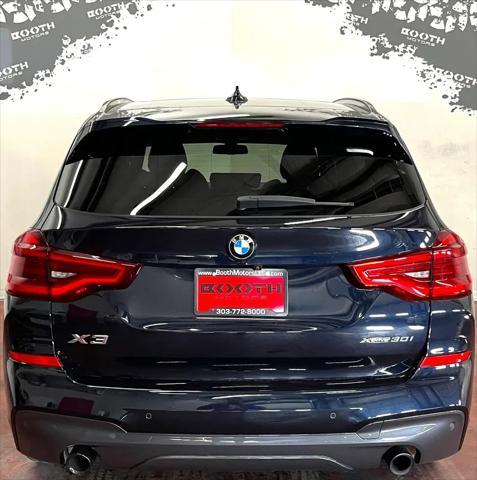 used 2021 BMW X3 car, priced at $27,995